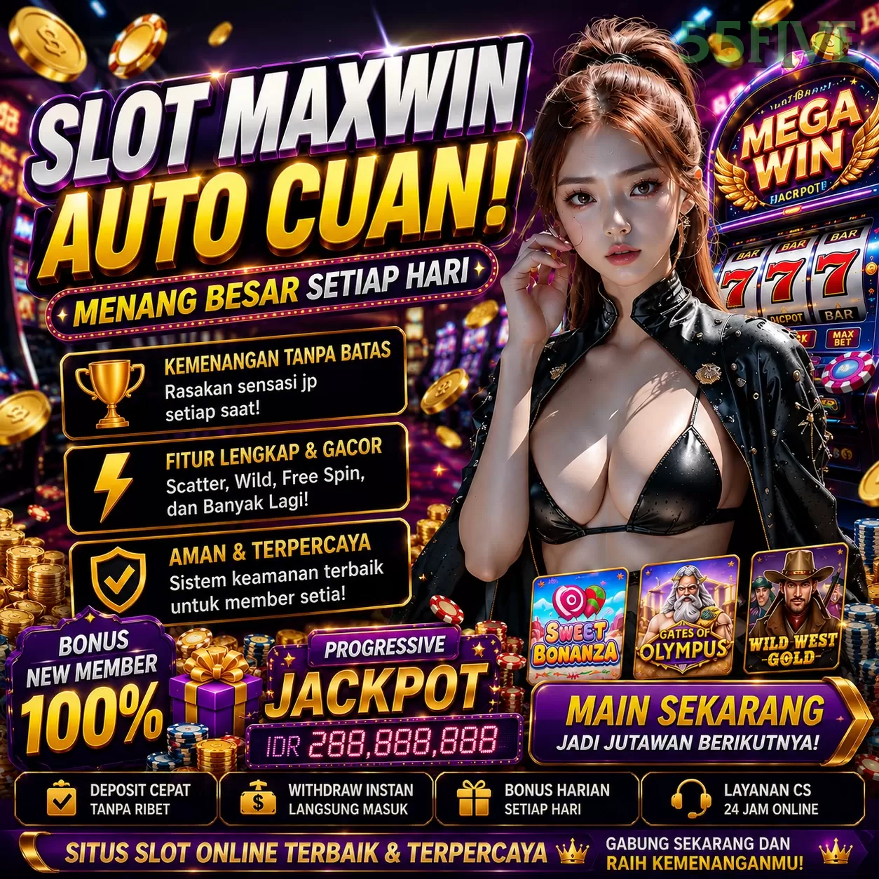 Cara Bergabung dan Bermain di Situs 55five